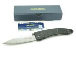 Mcusta Seki Japan Shadow MC-0114BD VG-10 Damascus Framelock Folding Pocket Knife, black