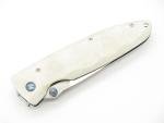 Mcusta Seki Japan MC-19V Classic Wave White Corian VG-10 Folding Pocket Knife
