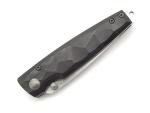 Mcusta Seki Japan Tsuchi MC-79DP Black Wood VG-10 Damascus Folding Pocket Knife
