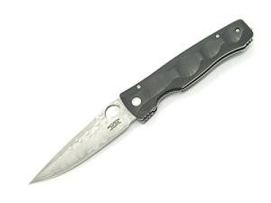 Mcusta Seki Japan Tactility Elite MC-121G Black Micarta SPG2 San Mai Folding Pocket Knife