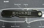 Japanese Higonokami Folding Knife Very Good USED Condition Clean & Sharp