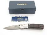 Mcusta Seki Japan MC-0145G Bamboo San Mai SPG2 Wood Gent Folding Pocket Knife