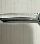 HIGONOKAMI  Stainless Steel Japanese Folding Knife (Large) Made in Japan