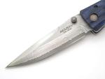 Mcusta Seki Japan MC-186D Masamune Blue & VG-10 Damascus Folding Pocket Knife