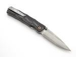 Mcusta Seki Japan Shinra Emotion MC-76DP VG-10 Damascus Folding Pocket Knife Black