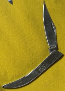 Vintage KAI Japan Folding Pocket Knife Stainless Higonokami Style Utility Knife