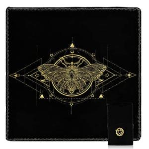Velvet Altar Tarot Cloth Set - Bee Pattern 19.68x19.68