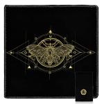 Velvet Altar Tarot Cloth Set - Bee Pattern 19.68x19.68