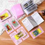 Beginner's Pink Tarot Cards Deck with Meanings and Guidebook