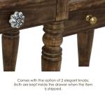 Art Deco Carved Tarot Card Table