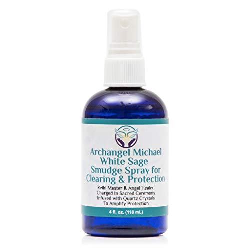 Healing White Sage Spray with Quartz - 4 oz