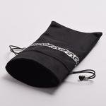 BLESSUME Black Tarot Card Bag Pouch