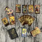 Waterproof Gold Foil Tarot Cards for Beginners