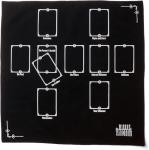 Moon Alter Tarot Divination Table Cloth, Witchy Velvet