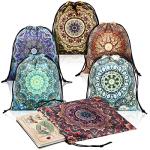 Velvet Drawstring Tarot Card Holder Bag - 6 Styles