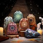 Velvet Drawstring Tarot Card Holder Bag - 6 Styles