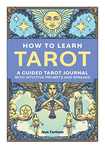 Guided Tarot Journal with Intuitive Prompts and Spreads