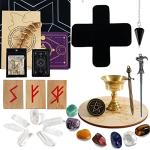 Healing Stones Set with Chakra Stones and Sage