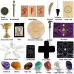 Healing Stones Set with Chakra Stones and Sage