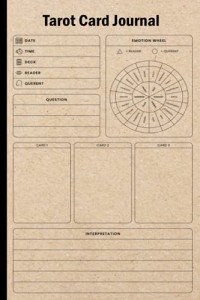Tarot Reading Journal: 120-Page Notebook, 6"x9