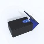 Blue Interior Tarot Card Holder with Magnetic Closure