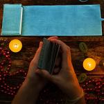 Zhengmy Tarot Card Holder & Storage Pouch Set