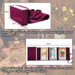 Velvet Tarot Bag Set - 3 Pouches, Purple & Blue