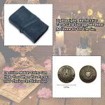 Velvet Tarot Bag Set - 3 Pouches, Purple & Blue