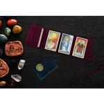 Velvet Tarot Bag Set - 3 Pouches, Purple & Blue