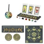 Complete Tarot Card Holder Set with Crystals & Tools