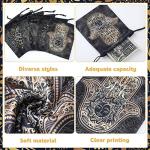 Set of 6 Velvet Tarot Card Storage Bags