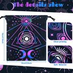 Elegant Velvet Tarot Card Storage Bags - 6 Styles