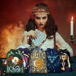 16 Pcs Velvet Tarot Card Storage Bag Set