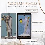Elegant Gold Tarot Kit with Guide Book & Accessories