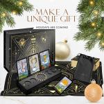 Elegant Gold Tarot Kit with Guide Book & Accessories
