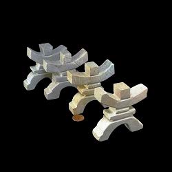 Hand Carved Inukshuk Statue - 3