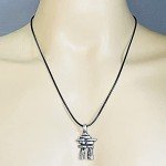 Inukshuk Pendant Necklace for Safe Travel Protection