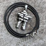 Inukshuk Pendant Necklace for Safe Travel Protection