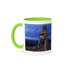 Inukshuk Mug from Ogilvie Mountains Artwork