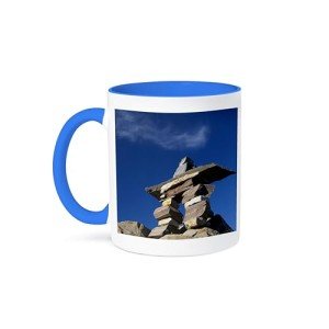 Funny 15oz Inukshuk Coffee Mug Gift