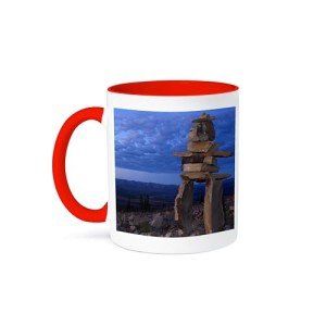 Inukshuk Coffee Mug - 15oz Northern Yukon Design