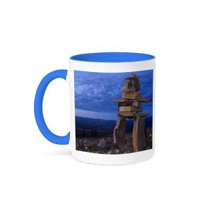 Inukshuk Mug - Ogilvie Mountains Design, 15oz