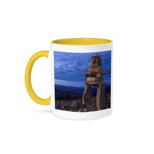 Inukshuk Mug - Ogilvie Mountains Design - 15oz