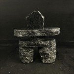 3.5" Granite Inukshuk Statue