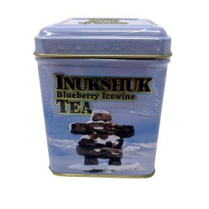 Blueberry Icewine Tea in Decorative Inukshuk Tin