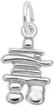 Sterling Silver Rembrandt Inukshuk Charm