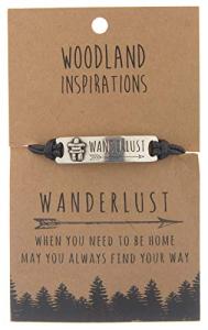 Inukshuk Inspire Bracelet with Adjustable Cord