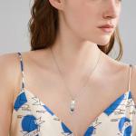 Inukshuk Bear Necklace for Nature Lovers