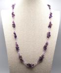 Lavender Quartz Inukshuk Pendant Necklace