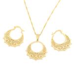 Inukshuk Statue Jewelry Set - African Art